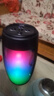 便携幻彩蓝牙音箱 迷你小型音响无线便携式高音质户外车载家用可插卡全面屏炫彩低音炮小音箱 【黑色】幻彩蓝牙音响 实拍图