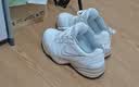 耐克NIKE男子训练鞋 老爹鞋AIR MONARCH IV 运动鞋IQ9792-112白色43 实拍图