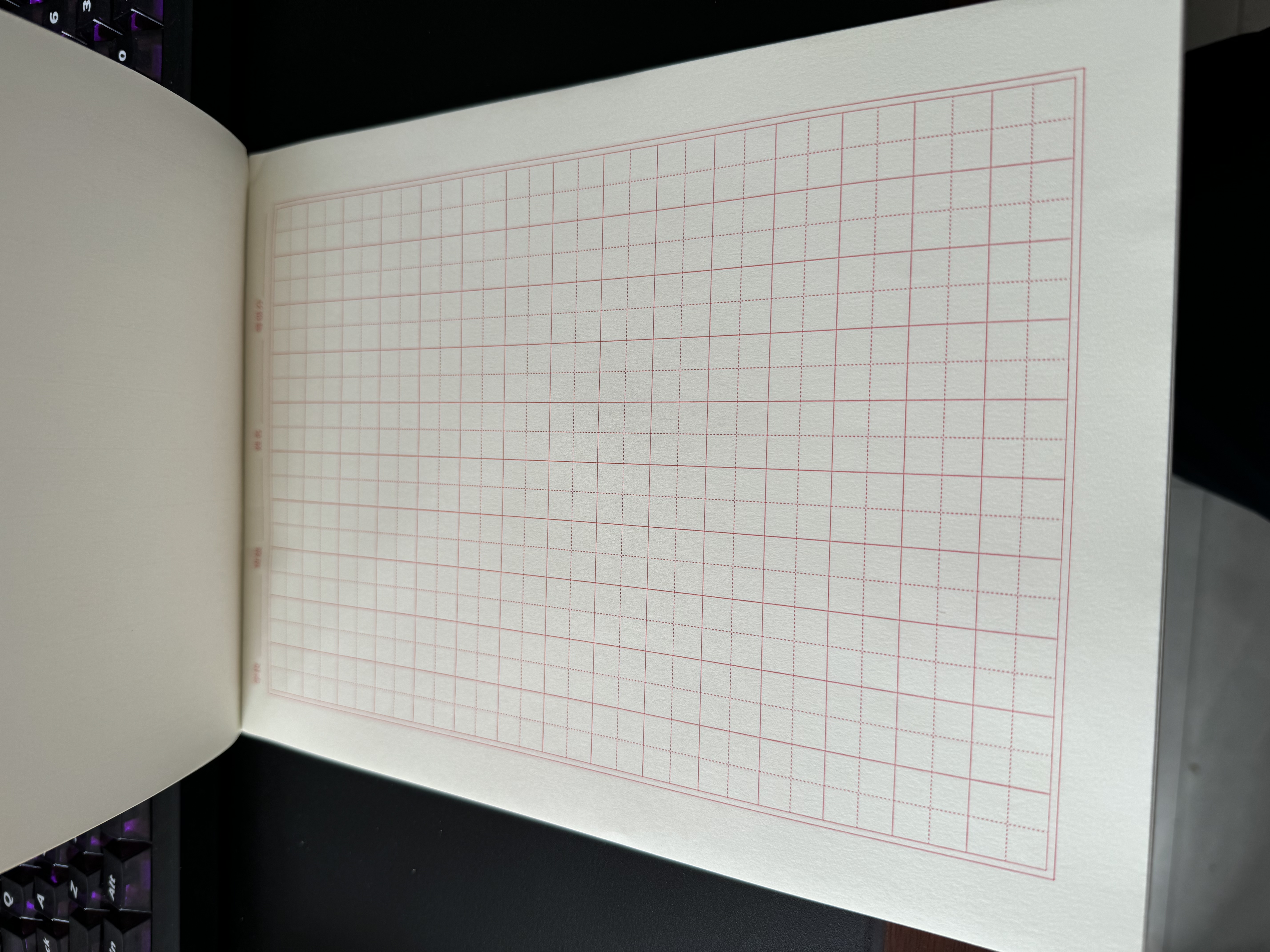 晨光（M&G）文具16K田字格练字本硬笔书法纸练字帖田格草稿书法本学生钢笔字专用5本APYL919NG开学必备 实拍图