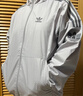adidas宽松日常舒适运动夹克外套男女春季新款阿迪达斯官方三叶草   浅灰 (推荐选大一码)   XL 实拍图