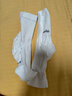 迪卡侬（DECATHLON）透气吸汗袜子运动袜高帮棉袜柔软舒适男女长袜 RS160-休闲白色-3双装 【43-46】(鞋码43/44/45/46) 实拍图