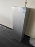 新飞冰箱小型租房用 一级能效冷 藏冷冻两用1-2人家用小冰箱 出租房双门电冰箱办公室两门 26年升级 76A一级能效【保鲜盒款】银 实拍图