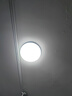 雷士（NVC）LED玄关走廊IP40三防灯吸顶阳台灯现代简约灯具圆款18W白光 实拍图