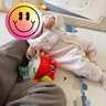 巴拉巴拉童装婴儿连体衣新生儿宝宝满月爬服夹棉加厚萌趣男童女童婴童衣服 实拍图