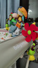 jollybaby 婴儿车玩具挂件床头摇铃可旋转悬挂式宝宝床铃床挂 大嘴鸟床夹 实拍图