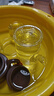玉兰香加厚玻璃茶具泡茶壶红茶绿茶泡茶器家用办公室功夫茶具小号250ML 白色把250ML+2茶杯 实拍图