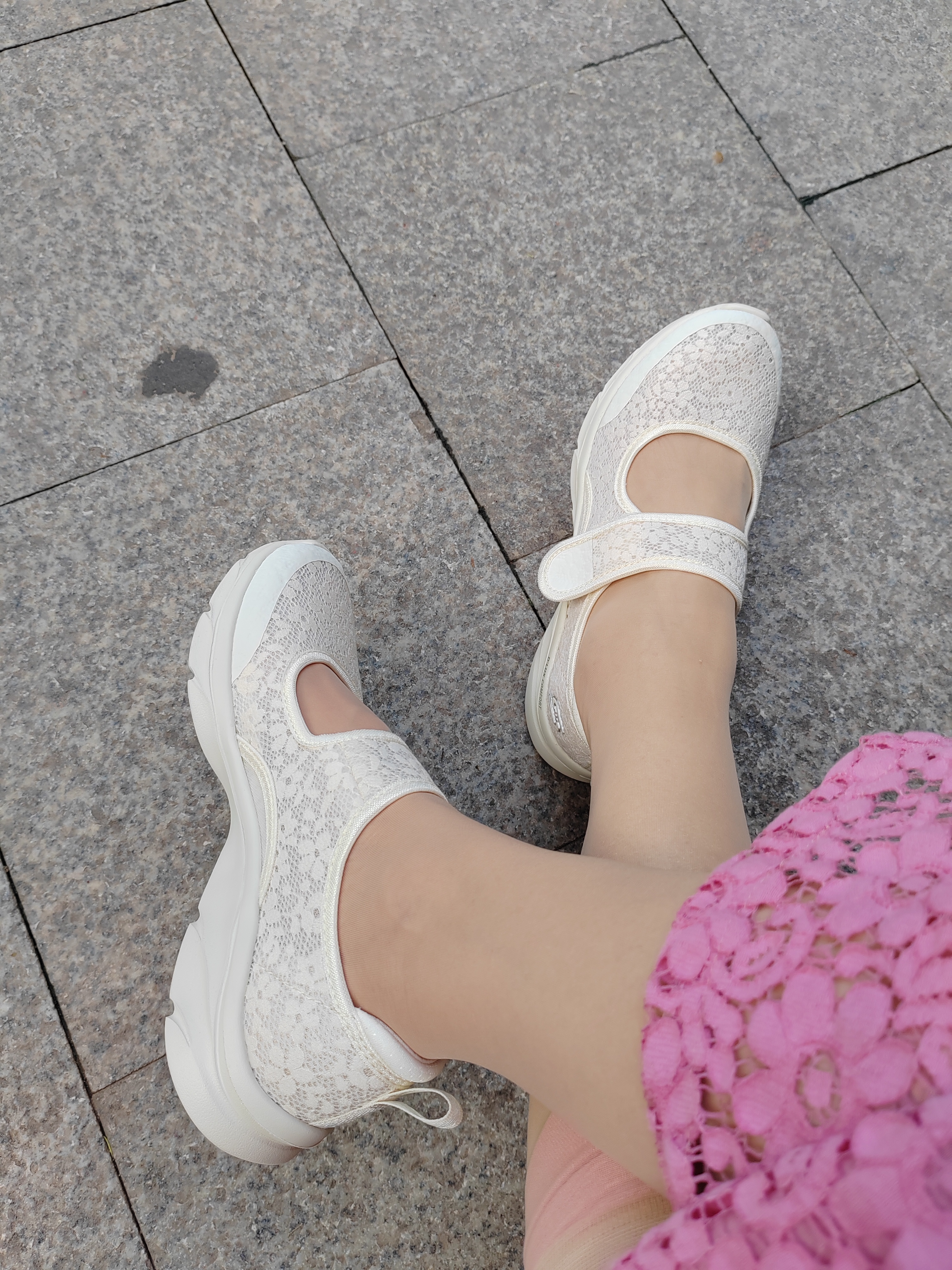 斯凯奇（Skechers）女鞋透气浅口单鞋通勤平底鞋休闲时尚玛丽珍鞋 实拍图