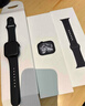Apple/苹果 Watch S11 智能手表GPS+蜂窝款46毫米深空灰色铝金属表壳黑色运动型表带M/L MFDE4CH/B 实拍图