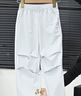安德玛（Under Armour）儿童长裤春夏季男女中大童速干吸湿透气梭织宽松运动裤 浅灰色 160  偏大,建议选小一码 实拍图