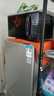 美的（Midea）微波炉烤箱一体机 小型家用平板易洁烧烤智能解冻20升微波炉  光波加热 钻石背板（M1-L201B） 实拍图