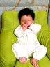 AMI 艾咪艾咪婴儿沙发椅0到6岁小月龄宝宝儿童小沙发小孩坐凳可坐可躺 绿野仙踪|柔软承托 【大号】0-8岁 实拍图