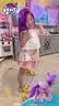 戴维贝拉（DAVE＆BELLA）夏季女童洋气童装两件套婴幼儿飞袖背心套装宝宝纯棉休闲短裤 草莓印花 120 cm（建议身高110-120cm） cm（建议身高110-120cm） 实拍图