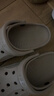 卡骆驰（CROCS）贝雅洞洞鞋男鞋女鞋轻便耐磨一脚蹬拖鞋休闲鞋百搭花园鞋|10126 卵石色-2V3 37 /38(230mm) 实拍图