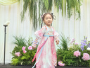 萌乎桃桃露 汉服裙子女童国风新款连衣裙儿童高端古装公主裙 粉色 110 实拍图