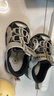 泰兰尼斯宝宝学步鞋夏季儿童凉鞋男女童包头防滑户外沙滩鞋黑/银色21码 实拍图