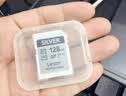 雷克沙（Lexar）128GB SD存储卡 U3 V30 佳能索尼富士尼康相机高速SD卡 读225MB/s 写160MB/s 4K超清录制 SD银卡 实拍图