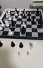 友邦（UB） 国际象棋磁性折叠便携成人儿童学生教学露营用棋4812B-C(大号) 实拍图