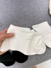 莫代尔5双袜子男长筒新疆棉春夏10A抗菌防臭吸汗白色学生耐磨中筒袜四季 【长筒袜】白色 5双 均码 【60%新疆棉防臭】 实拍图