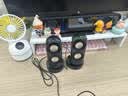 惠普（HP）NS2 pro 电脑音响 迷你桌面音箱 多媒体笔记本台式机有线家用低音炮 黑色 实拍图