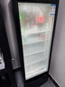 澳柯玛（AUCMA）217升立式单门商用冷藏冰箱风冷循环展示柜 便利店超市饮料鲜食保鲜冷柜冰柜带锁一级能效SC-217NE 实拍图