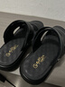 金利来（Goldlion）男鞋都市休闲透气凉鞋两穿轻便皮鞋沙滩鞋59622032701A-黑色-41码 实拍图