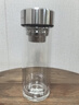 富光玻璃杯双层带茶隔大容量水杯 高档商务泡茶杯 高硼硅杯子500ml 实拍图