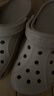 卡骆驰（CROCS）贝雅洞洞鞋男鞋女鞋轻便耐磨一脚蹬拖鞋休闲鞋百搭花园鞋|10126 卵石色-2V3 36 /37(220mm) 实拍图
