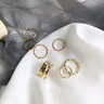 【多款可选】新中式双层叠带手串手链女套装森系ins小众设计 M1266【戒指金色】盲盒款式随机一个 实拍图