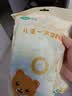 可孚儿童一次性手套50包/袋食品级小孩子专用pe塑料加厚小童码100只 实拍图