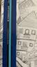 施德楼（STAEDTLER）HB铅笔12支 三角木杆彩色铅笔小学生专用考试涂卡一二年级铅笔开学必备用品 蓝黑条纹118 HB-309 实拍图