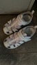 Skechers斯凯奇儿童运动凉鞋男童沙滩鞋镂空防滑夏季中大童大头鞋400041L 女童/白色/多彩色/WMLT 33.5 实拍图