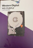 西部数据（WD）6TB 监控级机械硬盘 WD Purple 西数紫盘 SATA 256MB CMR垂直 安防存储 3.5英寸 WD64PURZ 实拍图