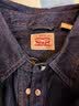 Levi's李维斯女士美式复古简约通勤经典翻领宽松蓝色牛仔衬衫 深蓝色第二批 M 实拍图
