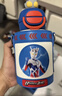 杯具熊（BEDDYBEAR）开口双饮盖儿童保温杯带吸管水杯316钢大容量保温壶600ML赛罗出击 实拍图