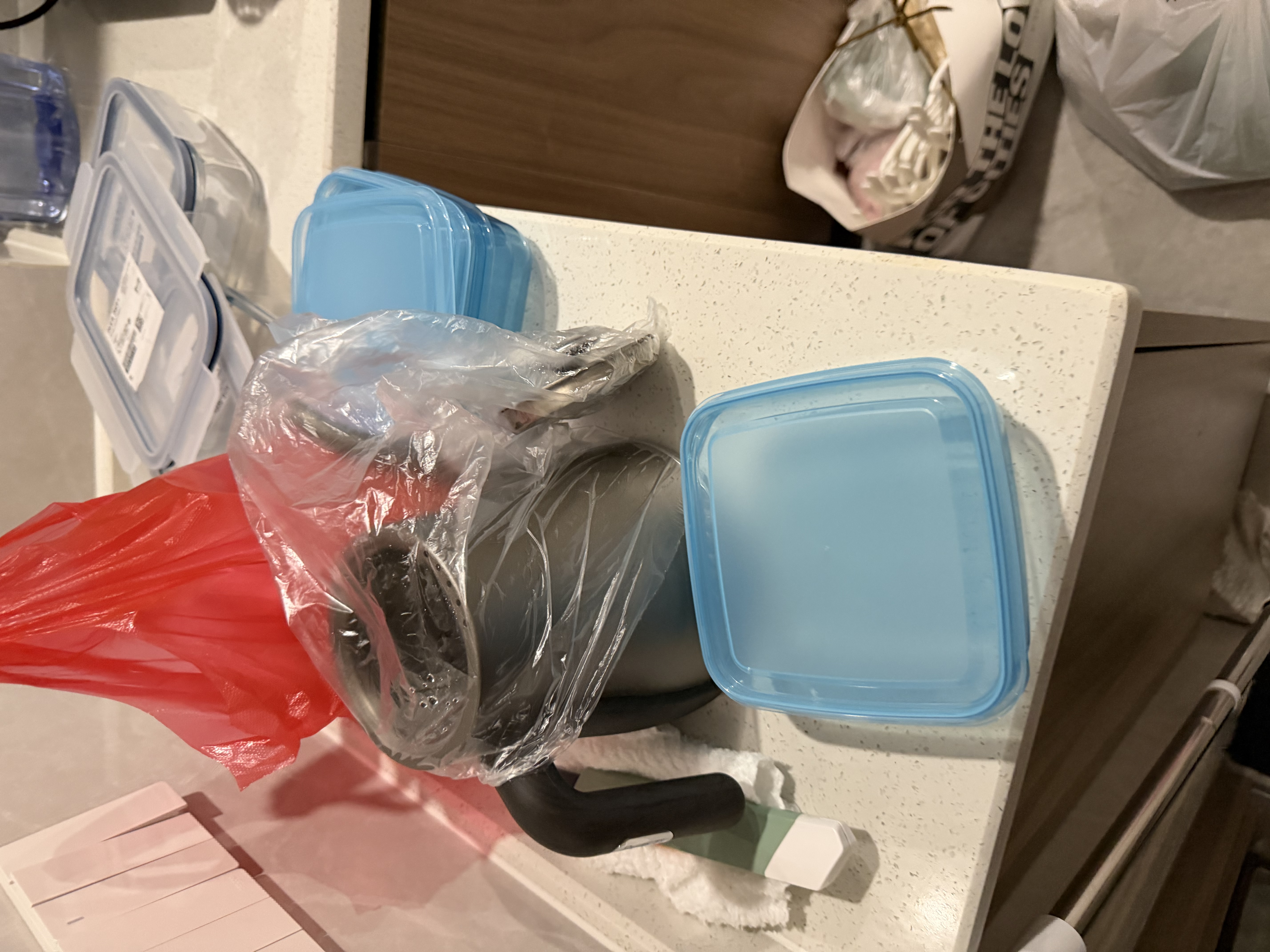 宜家（IKEA）PRUTA普塔食品饭盒微波炉可加热便当盒简约餐具上班族用 附盖食品盒淡紫色70ml 实拍图