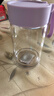 富光清然玻璃杯 高硼硅玻璃水杯子 女生便携牛奶咖啡高颜值茶杯330ml 实拍图