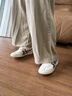 Onitsuka Tiger鬼塚虎男女鞋运动休闲鞋 时尚百搭女鞋MACHU RACER 1183B770 米色 36 实拍图
