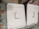 禧天龙钢化款收纳箱加厚抗压储物箱零食玩具车载整理箱 30L石青1个装 实拍图