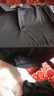京东京造夏季运动短袖男士t恤polo衫男跑步健身户外速干衣服 黑色 3.0 M 实拍图