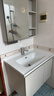 九牧（JOMOO）浴室柜陶瓷一体盆卫生间洗脸盆柜组合洗手盆卫浴洗漱台A2741升级 基础款 镜背美妆收纳 冷灰80cm 【无龙头】 实拍图