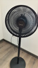 美的（Midea）【超级单品】七叶轻音立式电风扇家用柔风落地扇台式桌面小型风扇大风量节能摇头宿舍电扇 SAF30AB 实拍图