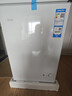 海尔（Haier）100L单温冰柜小型家用小冰柜减霜一级能效冷藏冷冻转换深冷冷柜小冰箱BC/BD-100GHW9D价保618 实拍图
