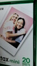 富士（FUJIFILM）【618抢先购】 instax 3英寸立拍立得相机mini迷你相纸 一次成像胶片胶卷 3寸双包+相册*2+边框贴+收纳盒【含20张白边】 官方标配 实拍图