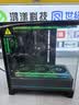 玩嘉境界V2黑 315°全景海景房电脑机箱 （三面玻璃/ARGB灯条/EATX/ATX/MATX主板/360水冷/背插 实拍图
