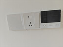 西门子（SIEMENS）插座面板套装  斜五孔10只量贩装 86型暗装错位二三插 致典雅白色 实拍图