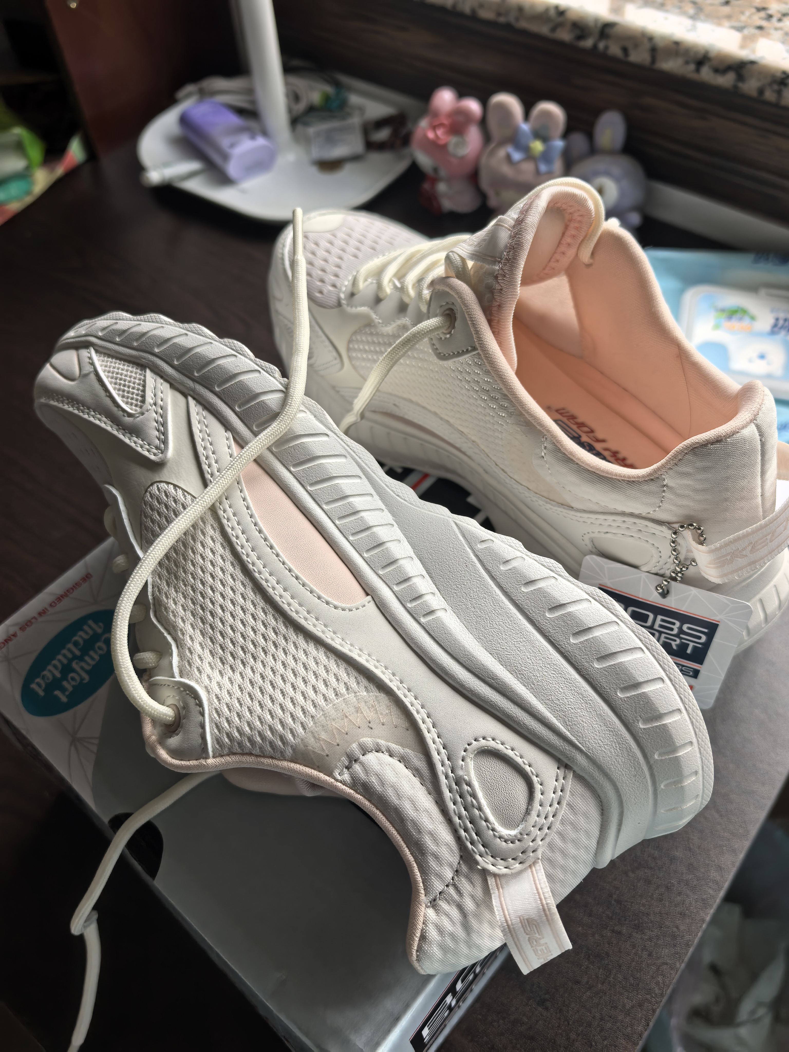 斯凯奇（Skechers）女款夏季软底运动跑步鞋舒适外穿网面休闲鞋健步鞋 实拍图
