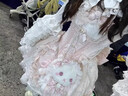君卜洛丽塔包包背包毛绒兔子斜挎包单肩女生儿童可爱甜妹玩偶生日礼物 洛丽塔兔子粉色包包+1根珍珠肩带 实拍图