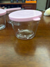 网红咸菜碗玻璃密封罐加厚酱菜盒冰箱保鲜罐小菜泡菜罐分装盒 三只随机装 3个 180ml 实拍图