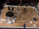 瓷牌茗茶具玻璃茶具套装家用茶盘整套带过滤茶壶加厚耐热泡茶壶茶杯大容量 雅趣大容量11件 实拍图