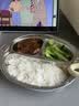 onlycook304不锈钢餐盘 轻断食分餐盘吸盘式儿童餐具宝宝盘子饭盘-蓝 实拍图